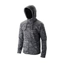 WILSON TRAINING HOODED JACKET M Black Heather