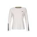 BABOLAT CORE LS TEE WOMEN Weiss/Grau