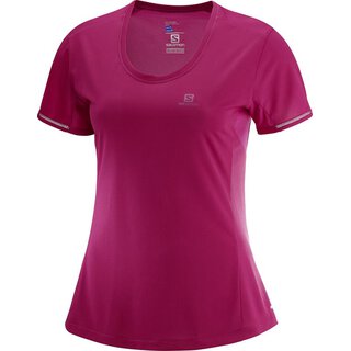 SALOMON AGILE SS TEE W Cerise