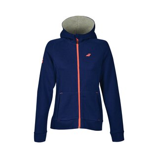 BABOLAT CORE HOOD SWEAT WOMEN Tamno plava