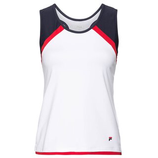 FILA TOP THELKA Weiss/Marineblau/Fila Rot