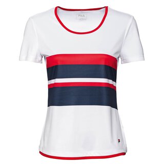 FILA SHIRT SAMIRA Bijela/Mornarska plava/Fila crvena