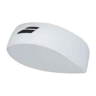 BABOLAT LOGO STIRNBAND Weiss/Schwarz