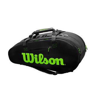 WILSON SUPER TOUR 2 COMP LARGE Charcoal/Green