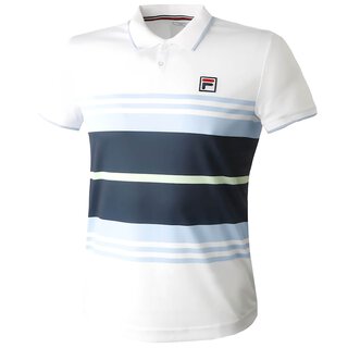 FILA POLO LINUS Wei&szlig;/Hellblau/Marineblau/Pistaziengr&uuml;n