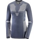 SALOMON PRIMO WARM SEAMLESS TEE W Night Sky