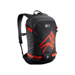 SALOMON RUCKSACK SIDE 18 Ebony/Cherry Tomato
