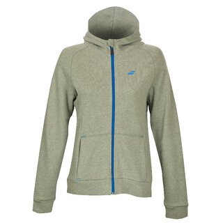 BABOLAT CORE HOOD SWEAT WOMEN High Rise Hthr