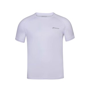 BABOLAT PLAY CREW NECK TEE BOY Wei&szlig;