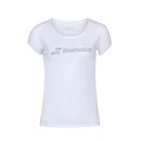 BABOLAT EXERCISE BABOLAT TEE WOMEN Wei&szlig;