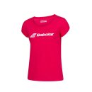 BABOLAT EXERCISE BABOLAT TEE WOMEN Red Rose Hthr