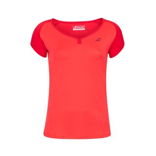 BABOLAT PLAY CAP SLEEVE TOP WOMEN Rot