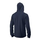 WILSON SINCE 1914 PO HOODY M Dunkelblau/Gelb