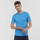 SALOMON AGILE SS TEE M Blau