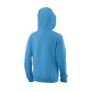 WILSON SCRIPT COTTON PO HOODY Y Blau