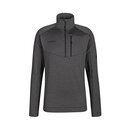 MAMMUT NAIR ML HALF ZIP PULL MEN Black Melange