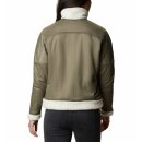 COLUMBIA BUNDLE UP FULL ZIP FLEECEJACKE Wei&szlig;/Gr&uuml;n