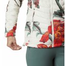 COLUMBIA POWDER LIGHT HOODED JACKET Chalk Botanica Print