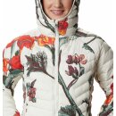 COLUMBIA POWDER LIGHT HOODED JACKET Chalk Botanica Print