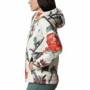 COLUMBIA POWDER LIGHT HOODED JACKET Chalk Botanica Print