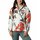 COLUMBIA POWDER LIGHT HOODED JACKET Chalk Botanica Print
