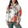 COLUMBIA POWDER LIGHT HOODED JACKET Chalk Botanica Print