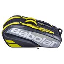 BABOLAT RH X 9 PURE AERO VS TENNISTASCHE Schwarz/Gelb