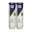 Wilson Roland Garros All Court 4 Ball 2 Pack