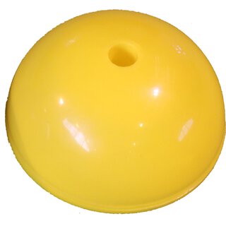 STANDFUSS  f&uuml;r 1" Slalomstange Gelb