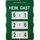 Tennis Scoreboard Spielstand Anzeigetafel Z&auml;hltafel Pointer for Match L (82cm x 58cm)