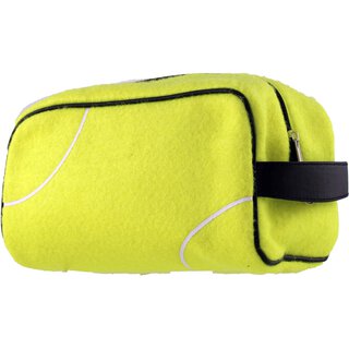 TOILETRY BAG of GENUINE TENNIS BALL FELT
