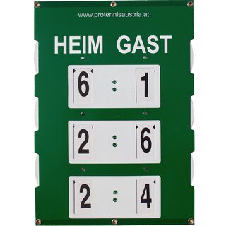 TENNIS SCOREBOARD POINTER FOR MATCH M ( 60 cm x 46 cm)