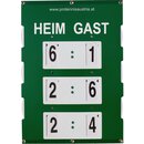 Tennis Scoreboard Spielstand Anzeigetafel Z&auml;hltafel...