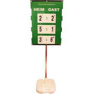 ST&Auml;NDER f&uuml;r SPIELSTANDSANZEIGETAFEL M+