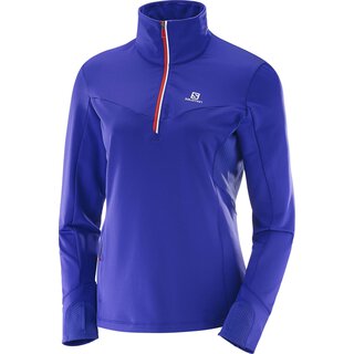 SALOMON SHIRT TRAIL RUNNER WARM MID W Blue