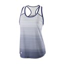 WILSON TEAM STRIPED TANK W Blue Depths/White