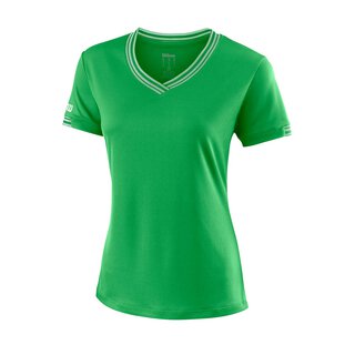 WILSON TEAM V-NECK W Gr&uuml;n
