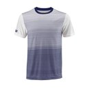 WILSON TEAM STRIPED CREW M Blau/Wei&szlig;
