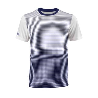 WILSON TEAM STRIPED CREW M Plava/Bijela