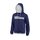 WILSON TEAM SCRIPT FZ HOODY M Blue Depths/White