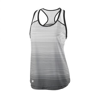 WILSON TEAM STRIPED TANK W Crna/Bijela