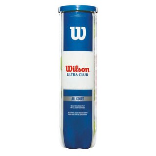 WILSON ULTRA CLUB ALL COURT TBALL 4 pack