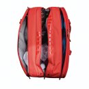 WILSON SUPER TOUR 3 COMPARTMENT TENNIS BAG Red