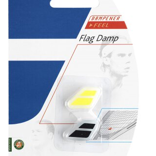 BABOLAT FLAG DAMP X2 Crna/Zuta